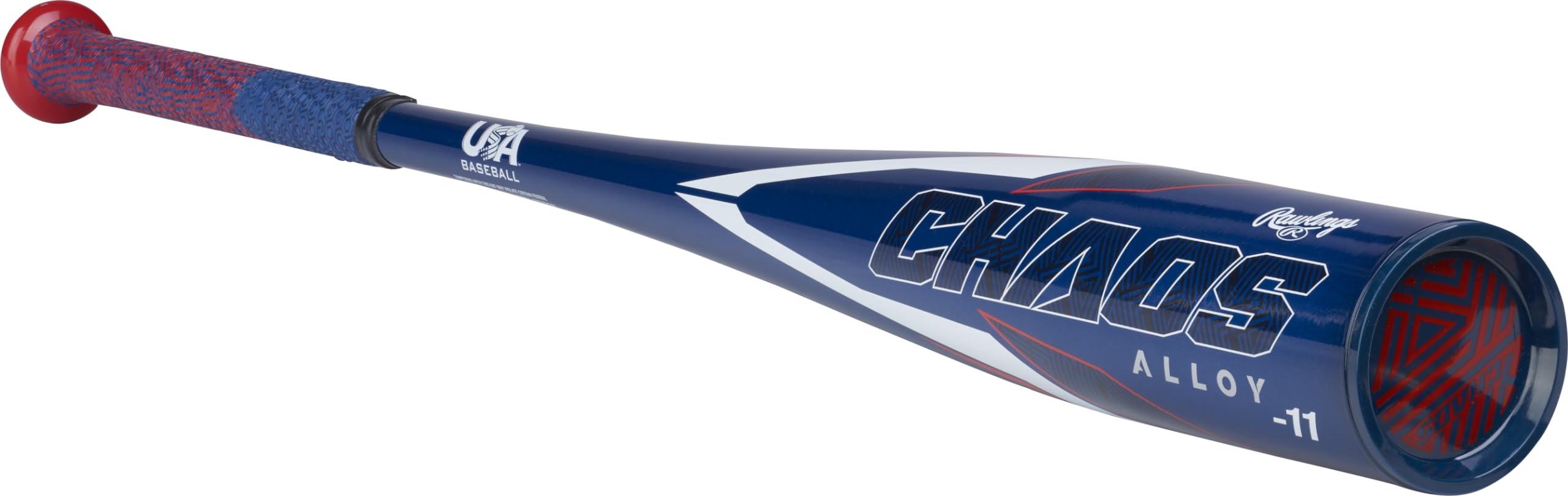 Rawlings | Chaos Baseball Bat | USA | -11 Drop | 2 5/8 Barrel | 1 Pc. Aluminum | 27