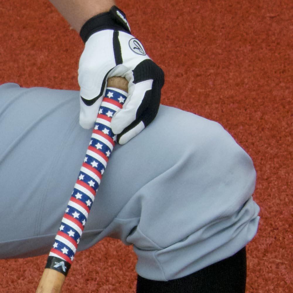 Vulcan | 0.50Mm Bat Grip | Baseball/Softball | Stars & Bars