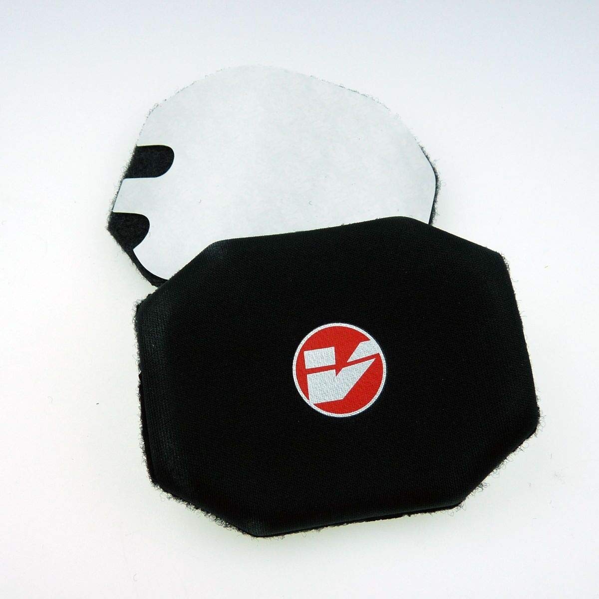 Vision Deluxe Thick Pads - Includes Hook & Loop Black