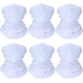 6 Pieces 6 Pieces Summer Face Mask for Men UV Protection Mask Sunscreen Breathable Neck Gaiters Scarf Fishing Cycling Running Wi