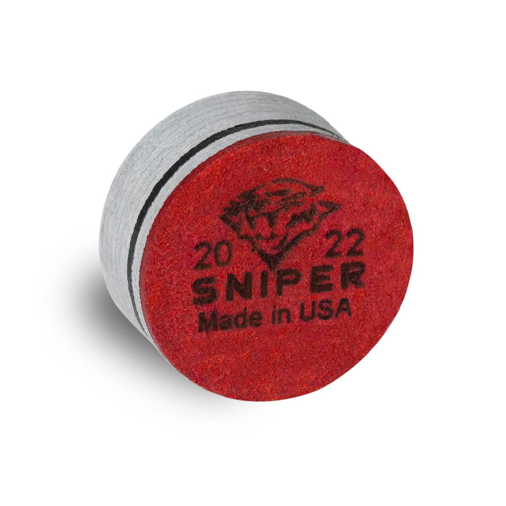 Tiger Sniper Laminated Pool Billiard Cue Tip - 1 Pc - 13 Mm