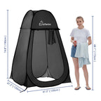 Wolfwise Pop Up Changing Tent For Beach, Camping Portable Shower Tents, Outdoor Privacy Bathroom, Change Dressing Clothes Porta