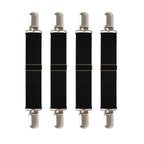 Boncas Improved Adjustable Elastic Boot Clips Boot Straps Pant Clips Stirrups Leg Straps Keeping Your Pants Tucked