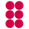Mylec Cool Weather DEK/Ball/Roller/Street Hockey Ball for Indoor/Outdoor USE Hockey Ball 6 Pack - Pink, 30-60 Degrees
