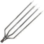 Fregito Fishing Harpoon - Stainless Steel Barbed Spear With Aluminum Alloy Rod Gig Gaff - 8Mm Screw For Outdoor Landing Large Fi