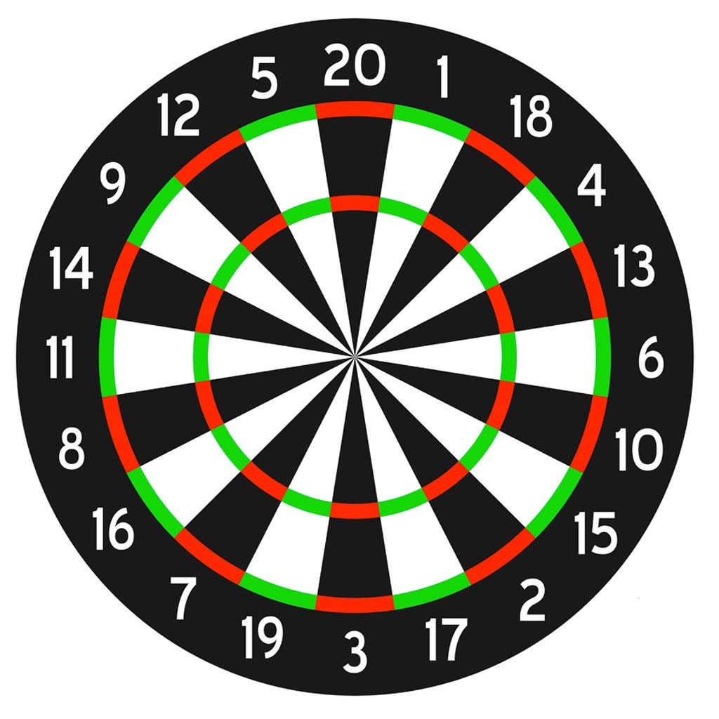 Duramesh Archery Target Dartboard 25 In. X 32 In. Black
