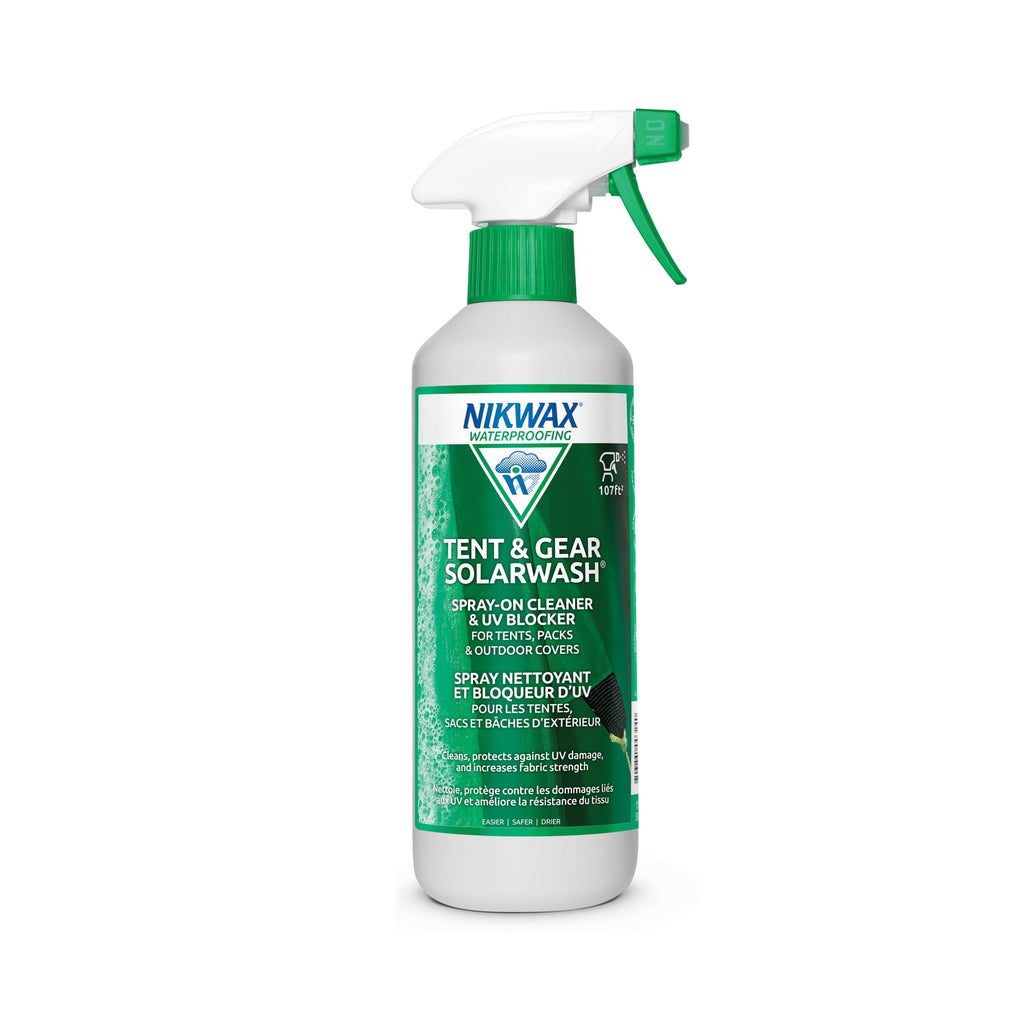 Nikwax Tent & Gear Solarwash, Cleaning, Waterproofing And Uv Protector, Cleaner, Maintenance, Restores Dwr Water Repellency On O