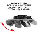 Pridesports Softspikes Ultimate Cleat Kit, Tornado Fast Twist 3.0 Black/Silver, Large
