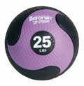 Aeromat Deluxe Medicine Ball Color: Black/Purple (25 Lbs)