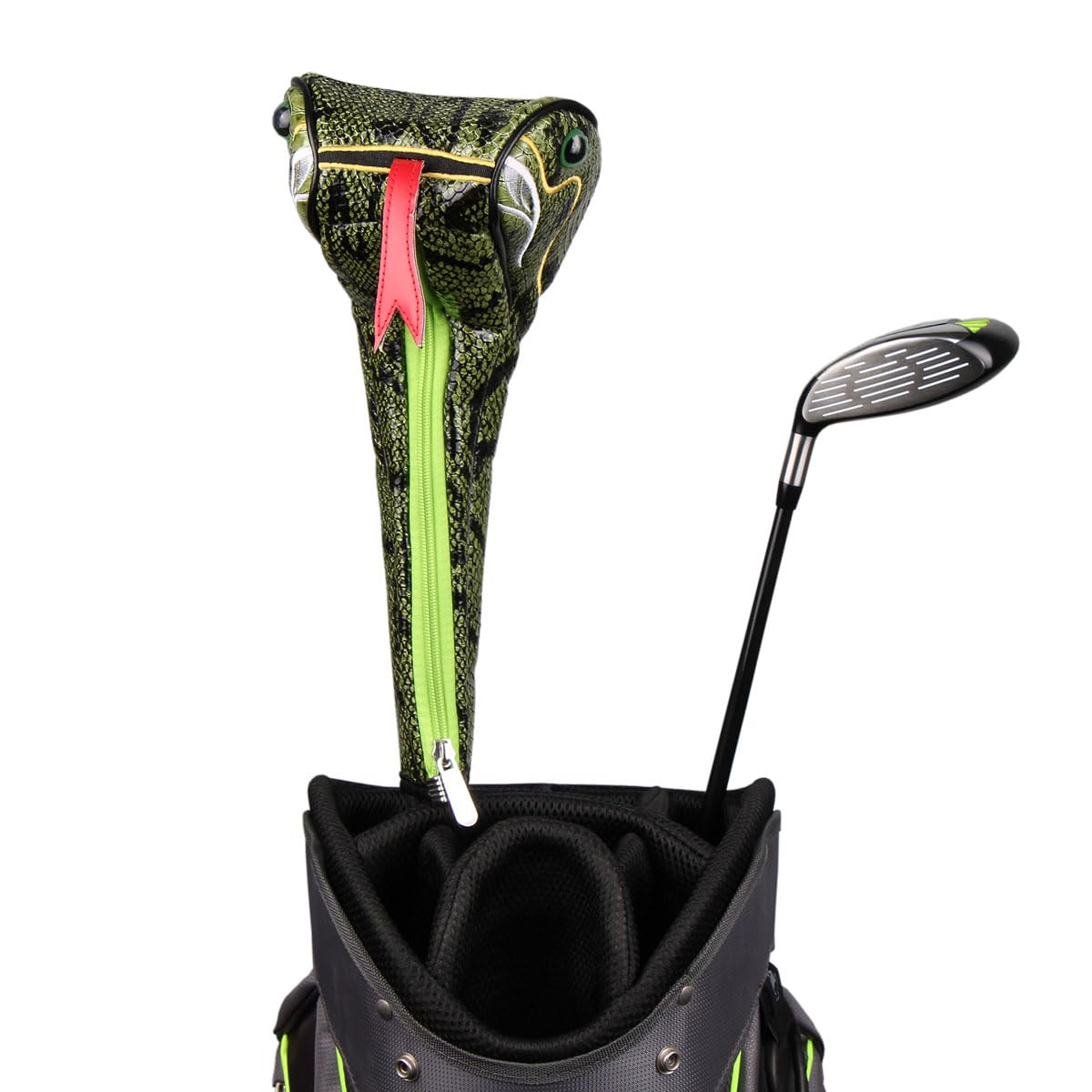 Sahara Green Snake Driver Headcover