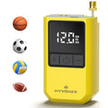 Ball Pump for Sports Balls, HYVOHEX Portable Electric Basketball Pump Ultra Fast Inflation, with Digital LED Display Air Pump fo