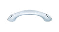 Attwood 2050-5 Ergonomic One-Piece Vinyl Grab Handle, White Finish