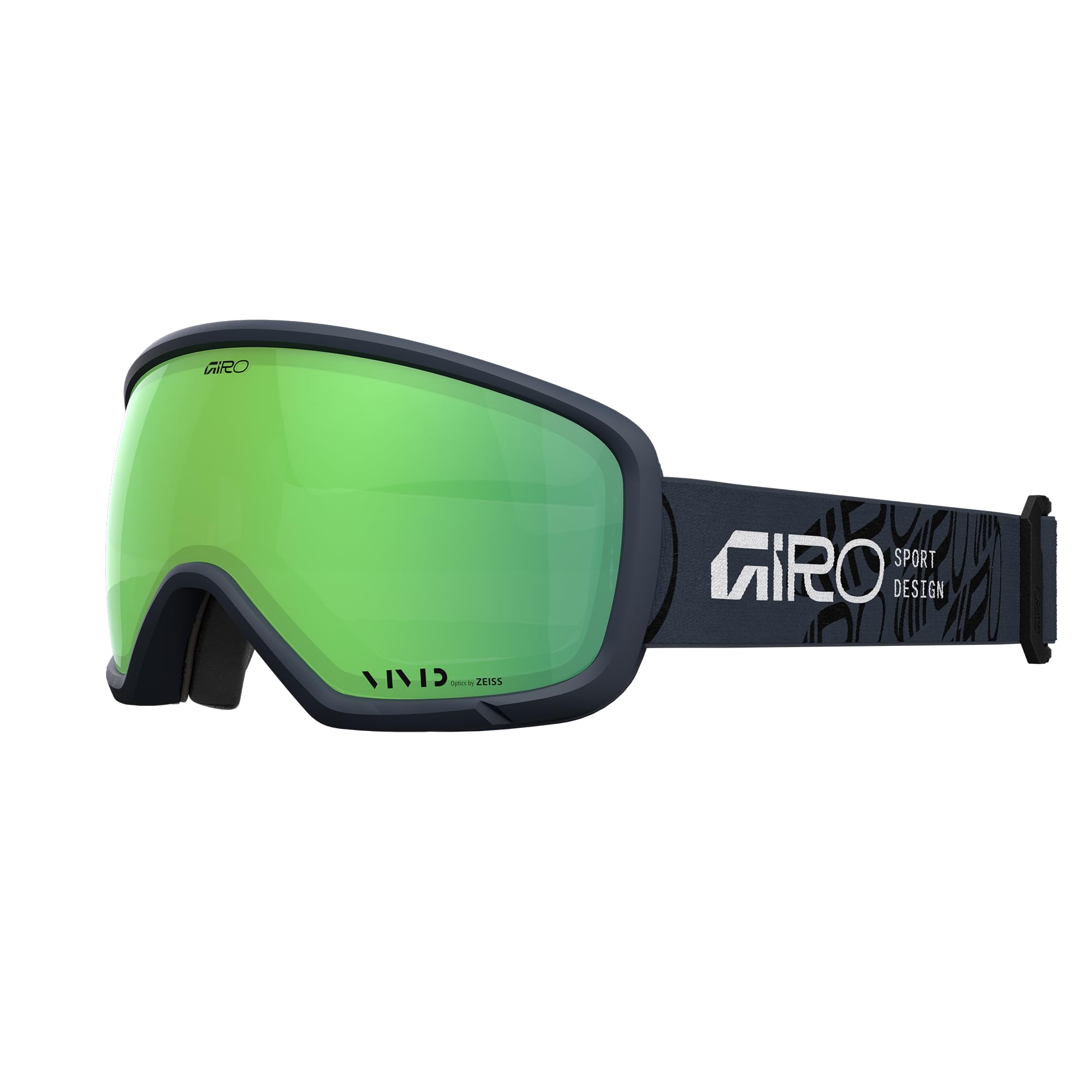 Giro Ringo Snow Goggle Indigo Blue Endless - VIVID Emerald