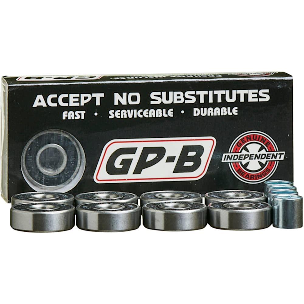 Independent Skateboard Bearings GP-B/Set of 8 Skate Rated