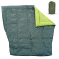 Two-Person Double Wide Sleeping Bag Top Quilt - 850 Down Ultralight Camping Blanket - 3.3 Lbs, 30F Rated, Water-Resistant Backpa