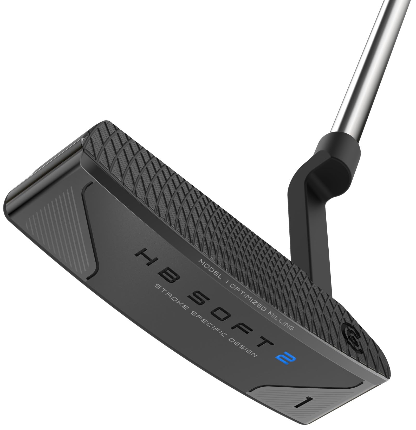Cleveland Golf HB Soft 2 Putter (Model 1), Black, 35, Left Hand