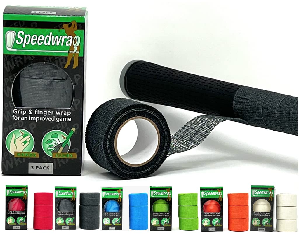 Golf Grip Wrapping Tape &Amp; Finger Wrap - Innovative Golf Club Grip Solution - Enjoy A Fresh New Grip Feel In Less Than 1 Minu