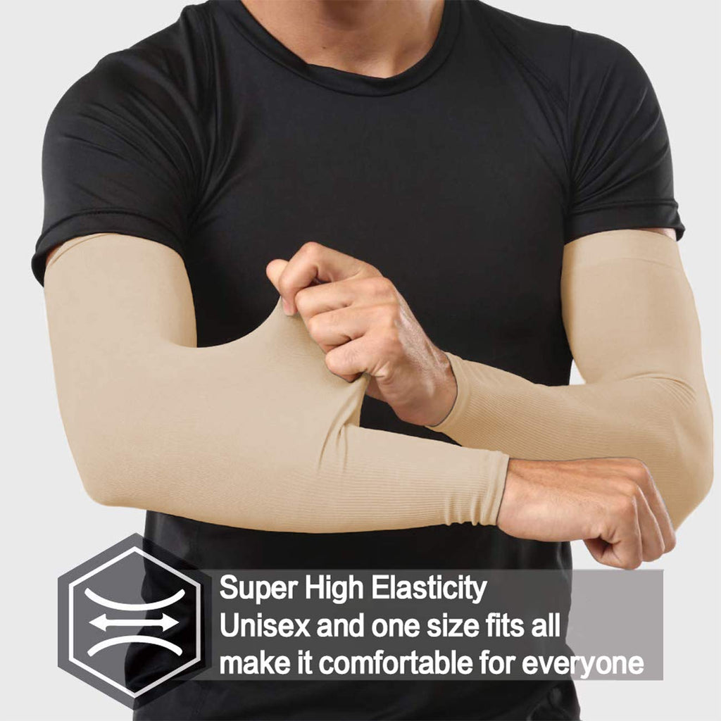 Arm Sleeves For Men And Women, Sleeves To Cover Arms For Men And Women, Gaming Sleeve, Uv Protection Cooling Arm Sleeves, 4-Pair