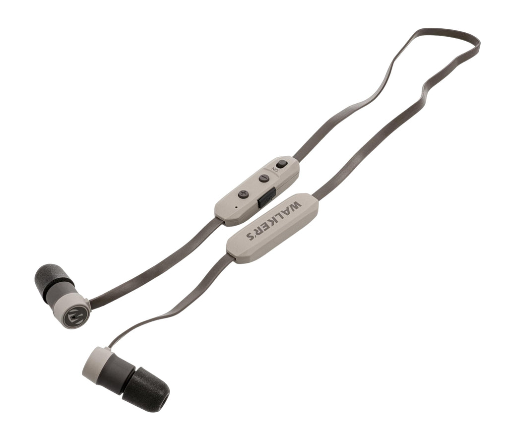 Walker'S Flexible Neck Worn Electronic Ear Bud Headset