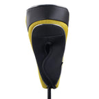Andux Golf 460Cc Driver Fairway Wood Club Head Covers Hook & Loop Set Of 3 Yellow
