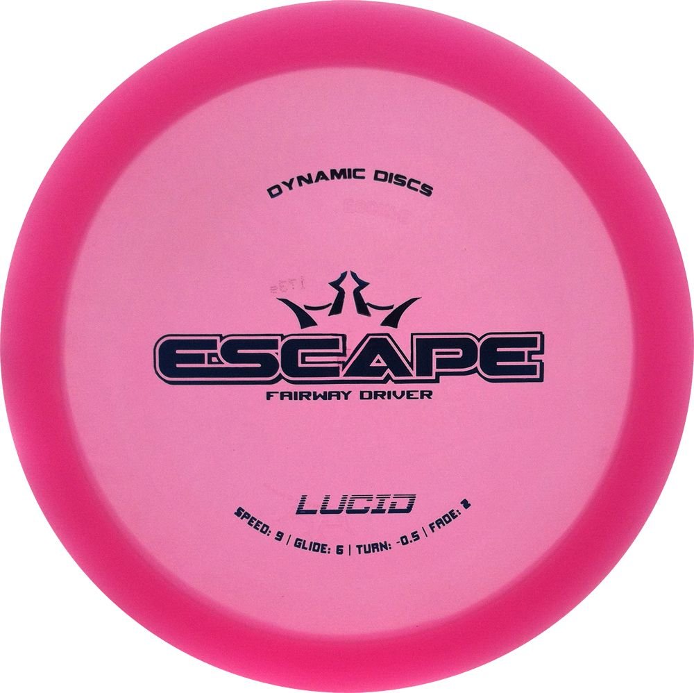 Dynamic Discs Lucid Escape Fairway Driver Golf Disc [Colors May Vary] - 173-176G