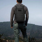 Huntvp 20L Daypack Military Molle Backpack Rucksack Gear Tactical Assault Pack Bag For Hunting Camping Trekking (20L-Black)