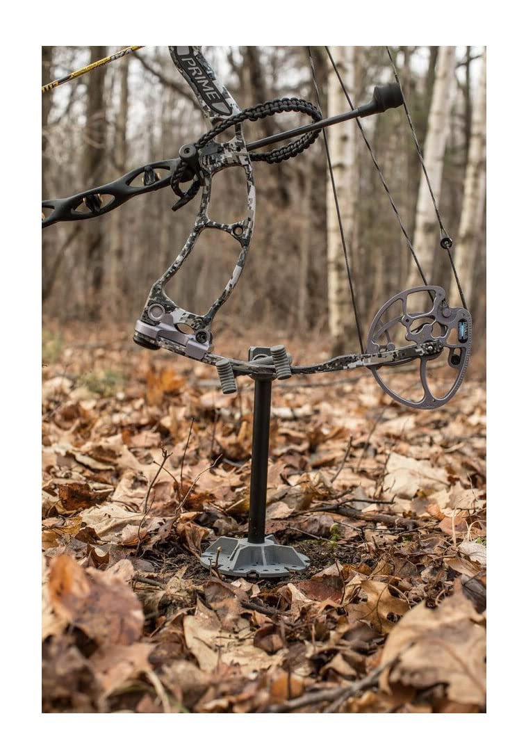 Hawk Earth Anchor Portable Ultra-Stable Hands-Free Secure Bow Holder For Ground Hunting
