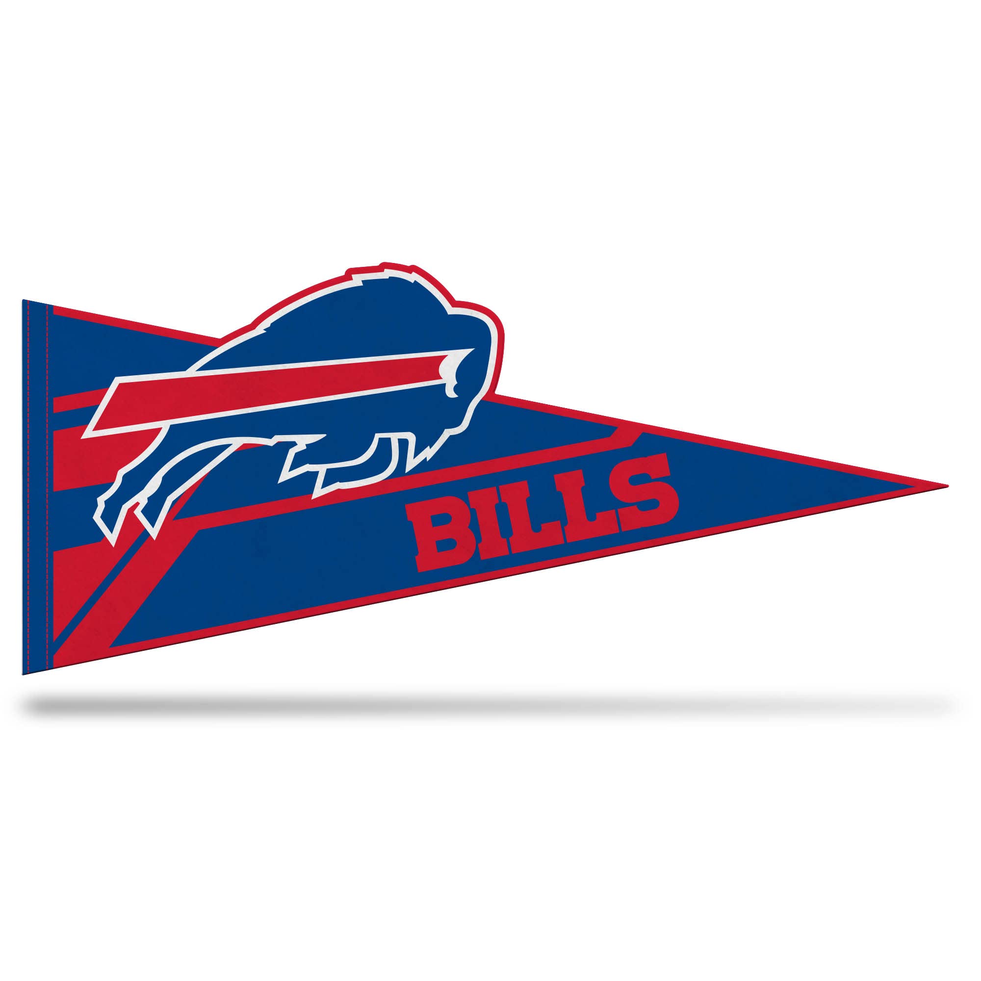 Rico Industries Nfl Football Buffalo Bills Soft Felt Pennant - Ez To Hang - Home D  Cor (Game Room, Man Cave, Bed Room)