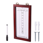 Gse Dry-Erase Dart Scoreboard For Dart Board Cricket And 01 Dart Games With Marker (Dry-Erase Scoreboard)