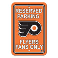Fremont Die NHL Philadelphia Flyers Team Sign, 12 x 18, Reserved Parking Sign