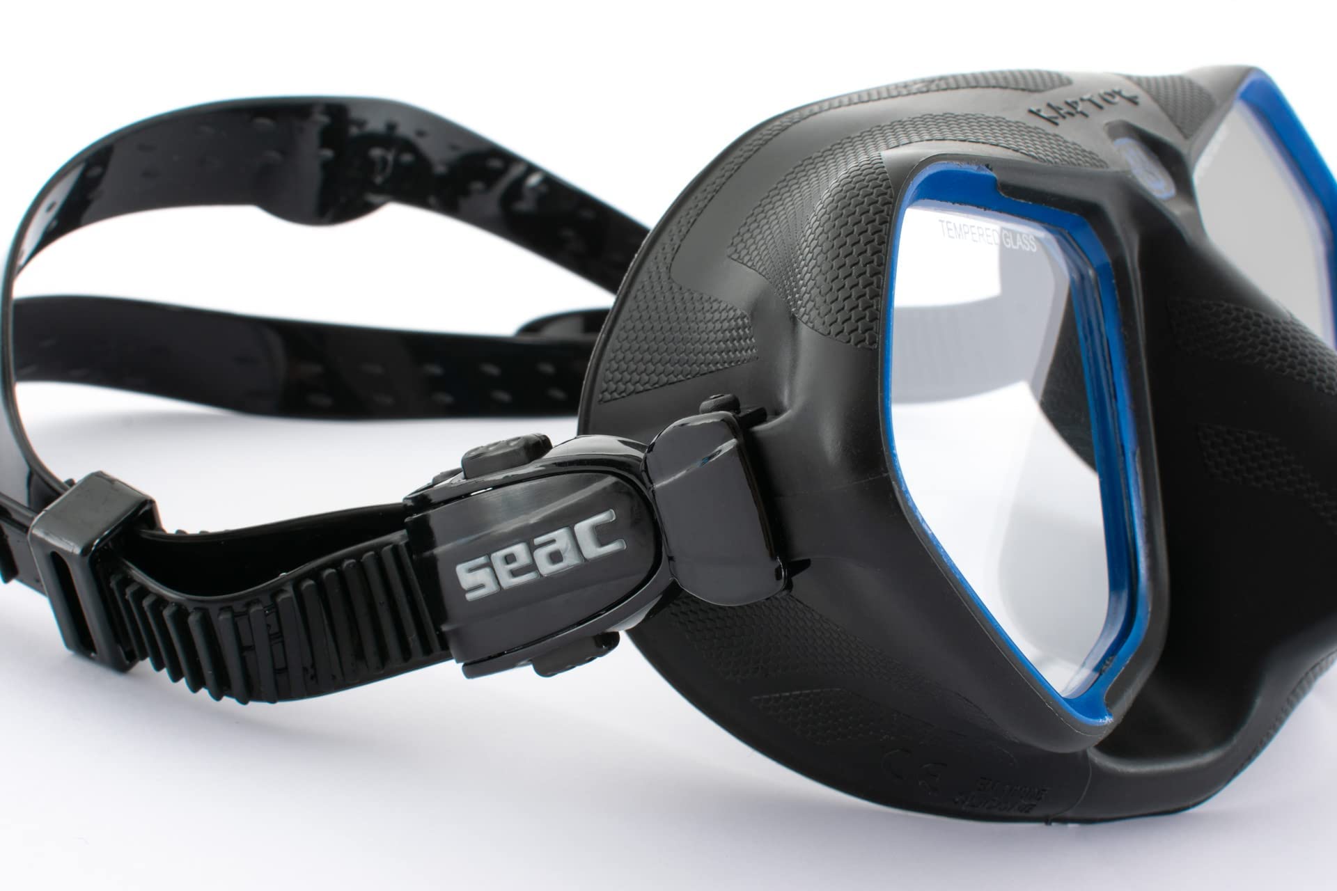 Seac Raptor, Low Volume Mask For Freediving And Spearfishing,Blue