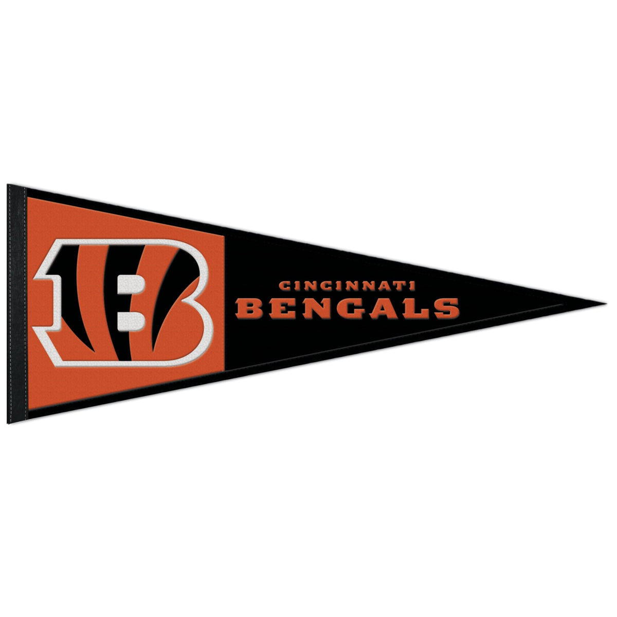 Cincinnati Bengals Pennant Wool 13x32
