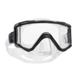 Scubapro Crystal Vu Plus Diving Mask With Purge Valve, Black/Gray