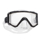 Scubapro Crystal Vu Plus Diving Mask With Purge Valve, Black/Gray
