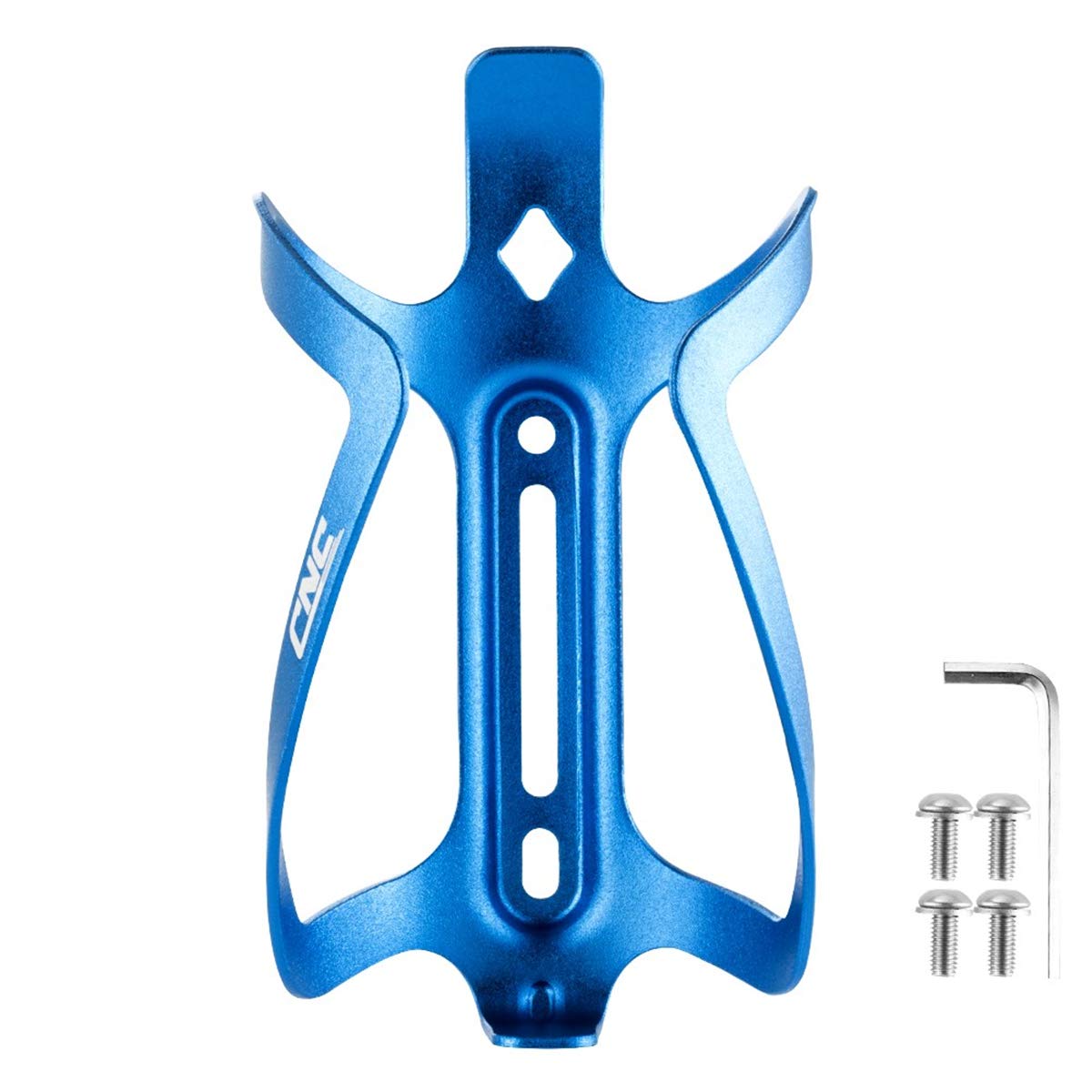 Cnc Bike Water Bottle Holder, Bike Water Bottle Cage For Road Bike/Mountain Bike,2-Pack,Blue