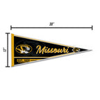 Rico Industries Ncaa Missouri Tigers Classic 12'' X 30'' Felt Wall D  Cor Pennant - Great For Home/Bed Room/Man Cave D  Cor