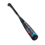 Axe | Avenge Pro 3 Hybrid | Usa Baseball Bat | Drop -10/-8/-5 | 3-Piece Hybrid | 2 5/8'' Barrel | Black/Blue/Pink (Pro Standard
