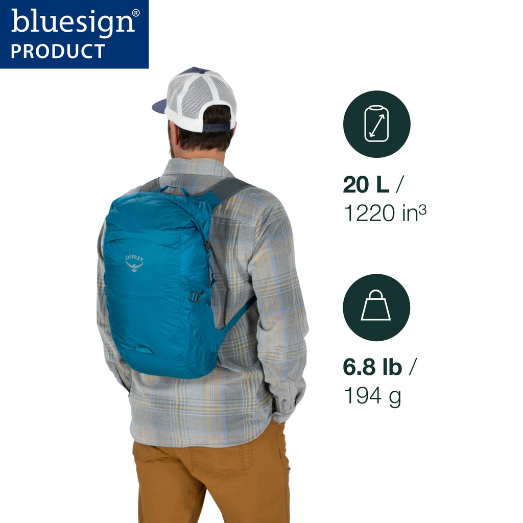 Osprey Ultralight 20L Dry Stuff Pack, Black