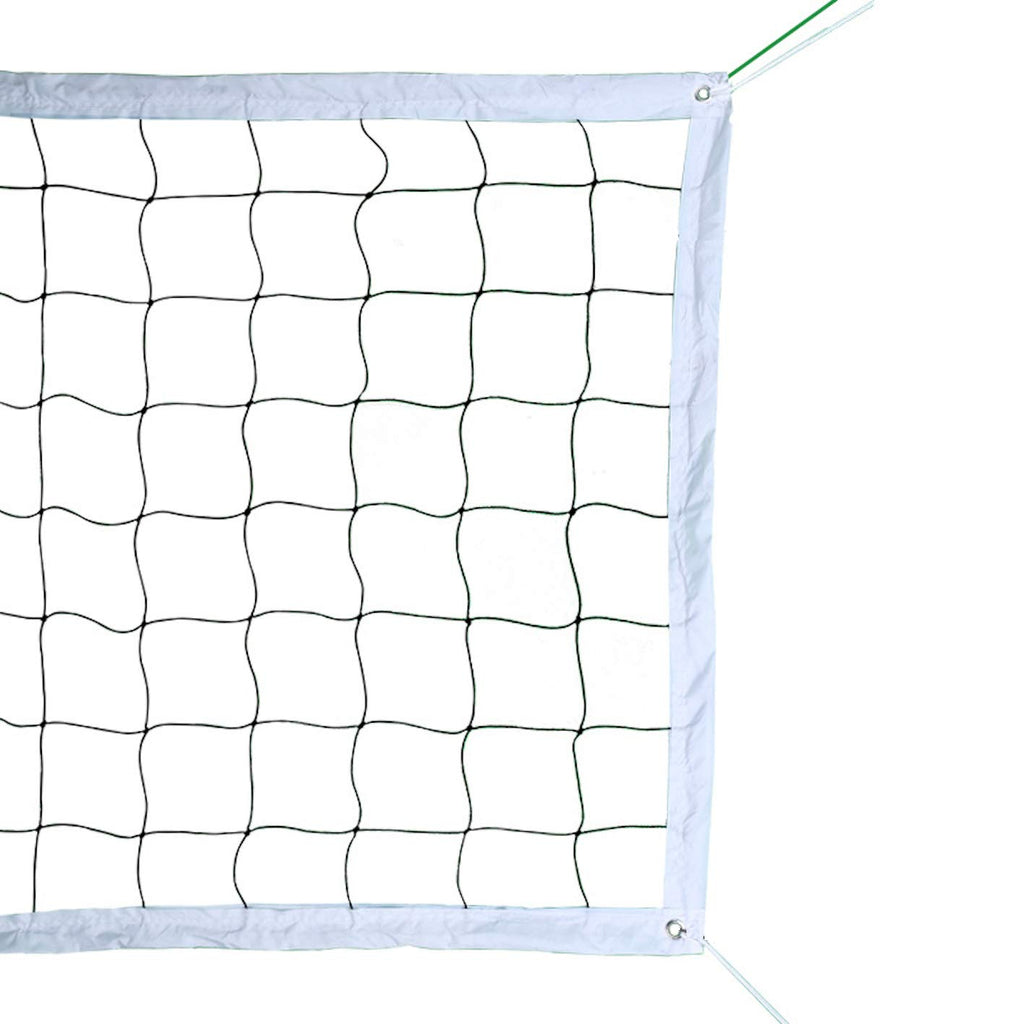 Professional Volleyball Net Outdoor With Aircraft Steel Cable, Heavy Duty Volleyball Net For Backyard, 32X3Ft Portable Volleybal