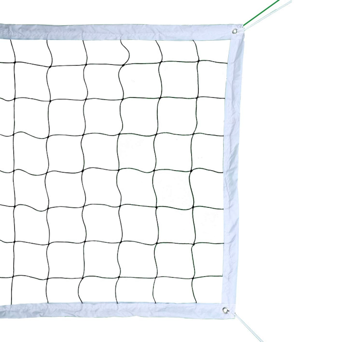 Professional Volleyball Net Outdoor With Aircraft Steel Cable, Heavy Duty Volleyball Net For Backyard, 32X3Ft Portable Volleybal