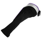 Andux 5Pcs/Set Golf 460Cc Driver Wood Club Head Covers Long Neck With Interchangeable No. Tags Purple