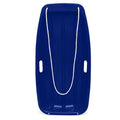 Best Choice Products 35In Kids Plastic Toboggan Snow Sled W/Pull Rope, 2 Handles - Navy