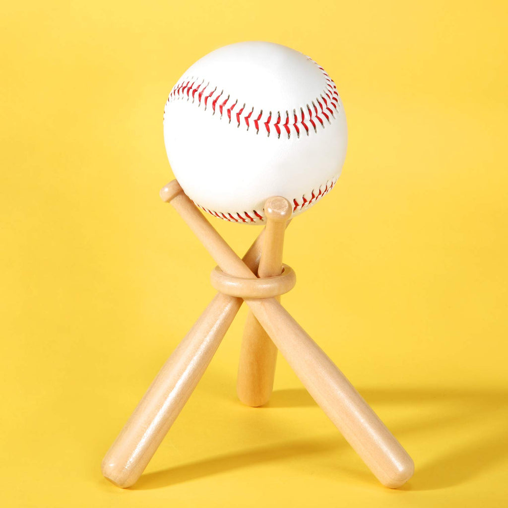 Baseball Stand Baseball Holders For Balls Display Wooden Baseball Bat Display Stand Holder Display Baseball Centerpieces For Tab