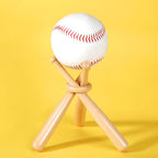 Baseball Stand Baseball Holders For Balls Display Wooden Baseball Bat Display Stand Holder Display Baseball Centerpieces For Tab