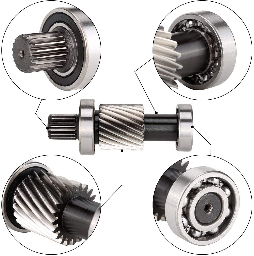 10L0L Input Shaft Kit For Ezgo Txt 21 Tooth For 1994-Up, Marathon 1988-1994 Electric Golf Cart- 1.5'' Diameter Input Shaft, Incl