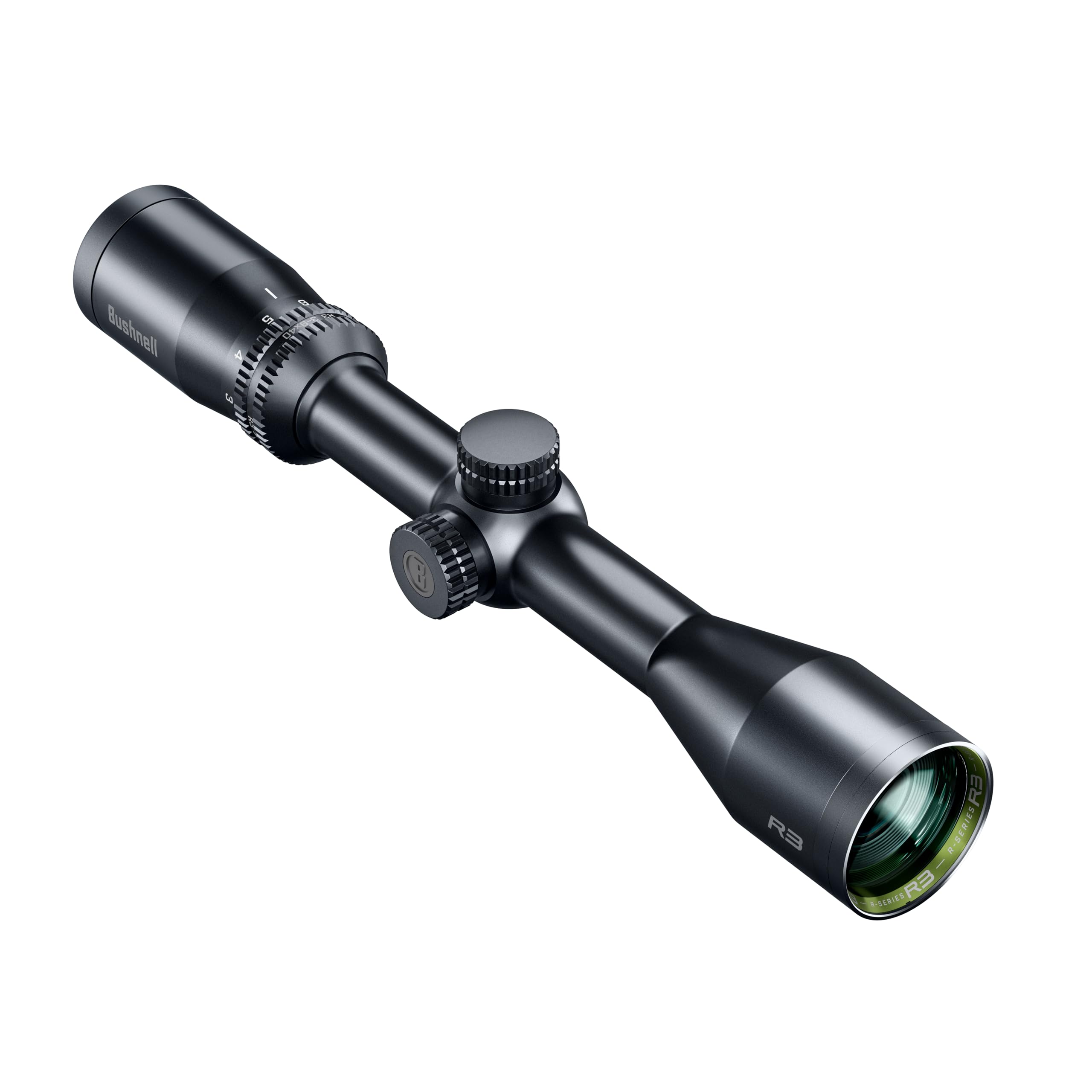 Bushnell R3 3-9x40 Riflescope, Multi-X Reticle, HD Optical System, EXO Barrier, IPX7 Waterproof, for Hunting and Shooting