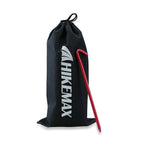 Hikemax 7075 Aluminum Tent Stakes 10 Pack - Ultralight 7 Inch Hook Tent Pegs With Carrying Pouch - Made For Camping Trip, Hiking