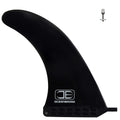 OCEANBROAD 9 Surf SUP Fin 9 Inch No-Tool Fin Screw Single Center Fin for Surfboard Longboard Paddleboard