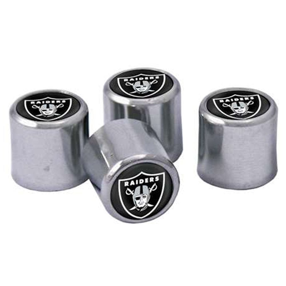 Las Vegas Raiders Valve Stem Covers