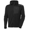 Helly Hansen Mens Versalite Hooded Fleece Jacket, Black - M